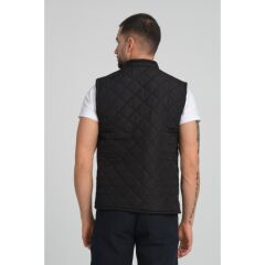 İçi Polarlı Mikro Yelek Siyah