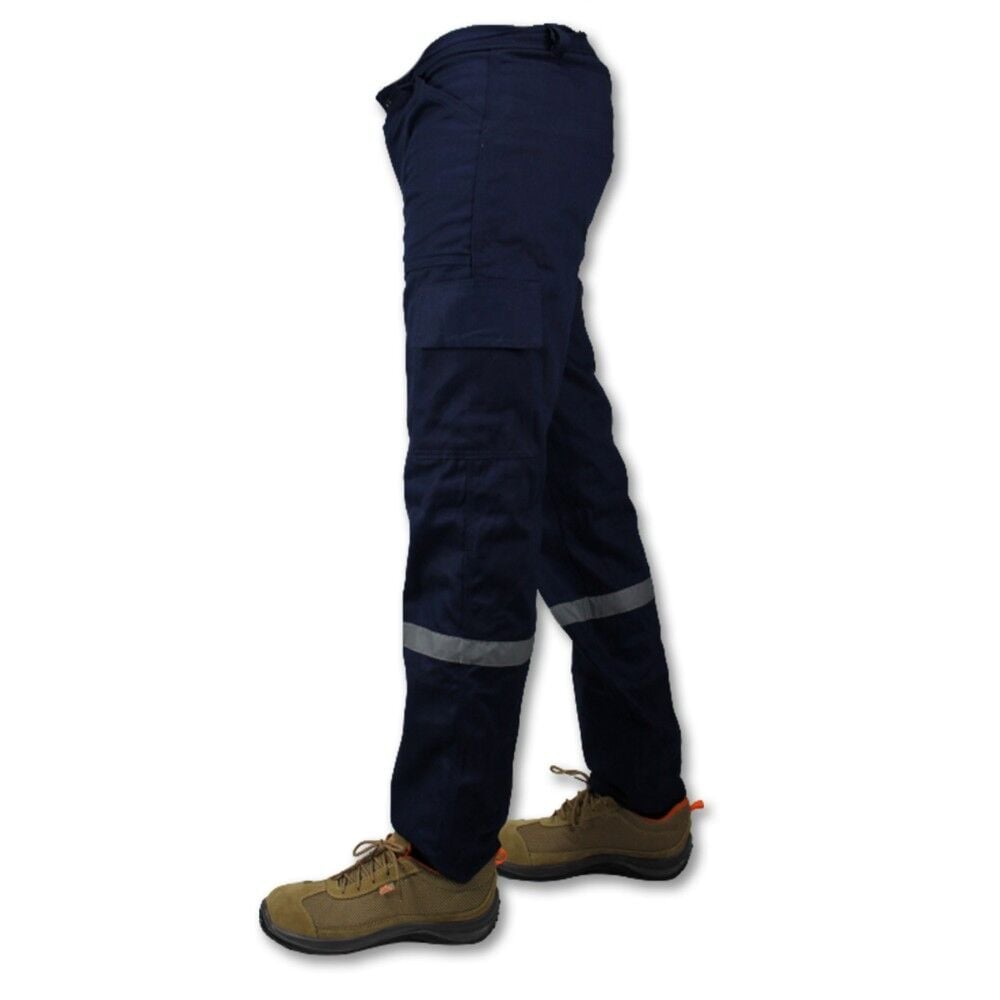 Kışlık Gabardin Reflektörlü İş Pantolonu