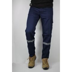 Kışlık Gabardin Reflektörlü İş Pantolonu