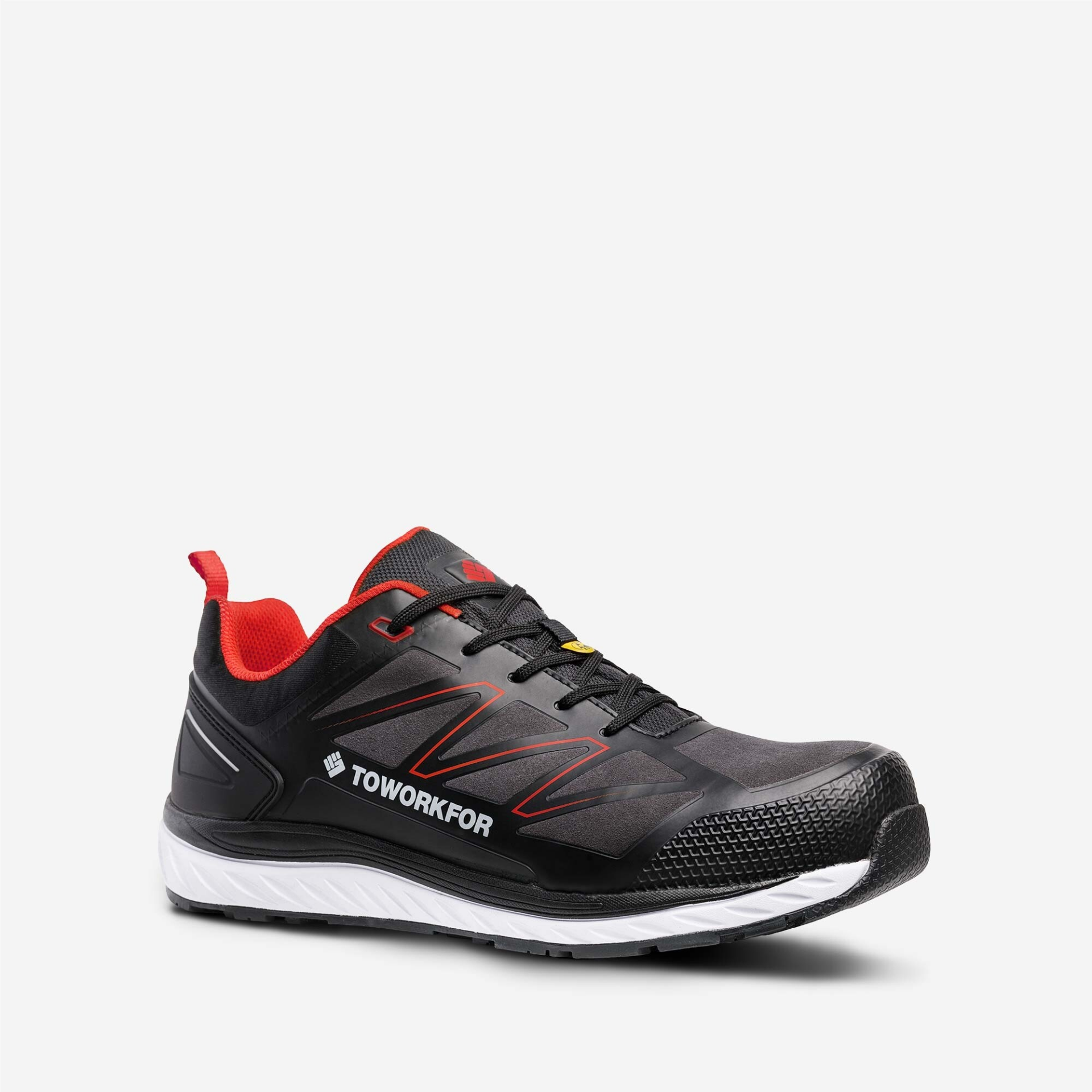 ToWorkFor Warm Up Red S3 SRC ESD İş Ayakkabısı