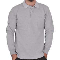 2 İplik  Polo Yaka Sweat