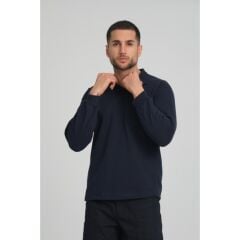 2 İplik  Polo Yaka Sweat