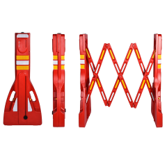 Kırmızı Akordiyon Bariyer