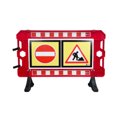 Baskılı Panel Bariyer 150 cm