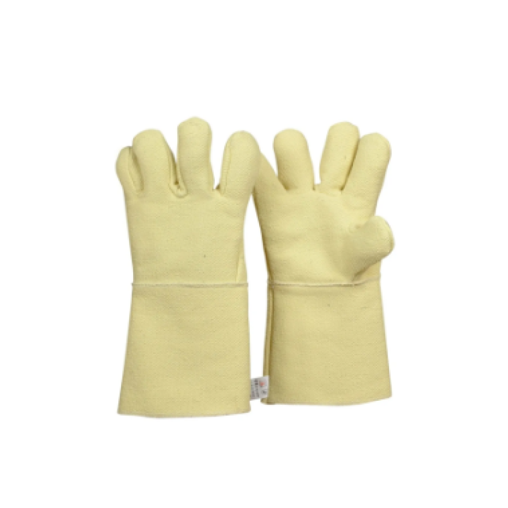 350°Isıya Dayanıklı 5 Parmak Aramid Eldiven