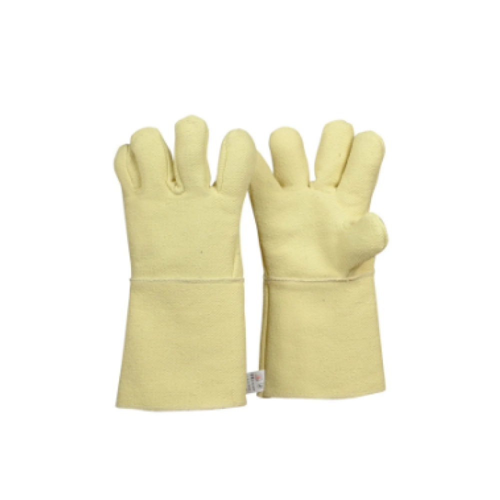 350°Isıya Dayanıklı 5 Parmak Aramid Eldiven