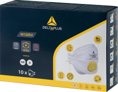 Delta Plus M1205V FFP2 Ventilli Toz Maskesi (10 Adet)