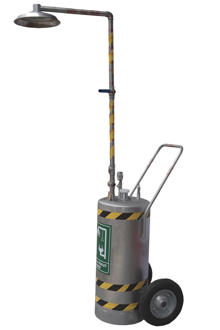 Seyyar Taşınabilir Boy Duşu Krom Paslanmaz