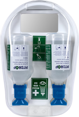 PitDrop® pH Duvar İstasyonu | Kimyasal Müdahale Göz ve Cilt Yıkama Ünitesi