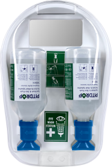 PitDrop® pH Duvar İstasyonu | Kimyasal Müdahale Göz ve Cilt Yıkama Ünitesi