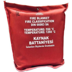 Isıya Dayanıklı Kaynak Battaniyesi 200x200 cm