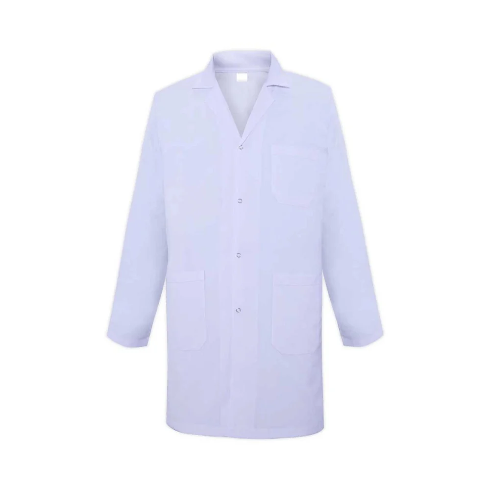 Bay Alpaka Önlük – Beyaz