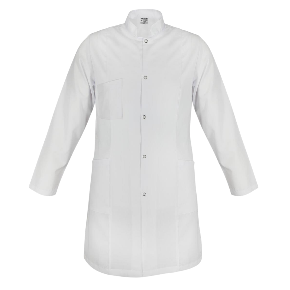 Hakim Yaka Beyaz Önlük – Bayan Model