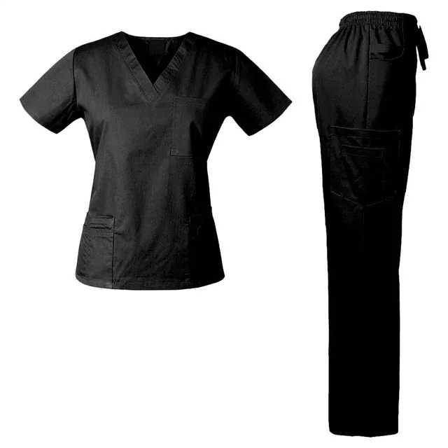 Siyah Hemşire Takımı – Scrub Takım