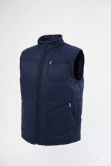 İçi Polarlı Mikro Yelek Lacivert